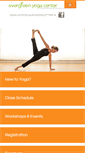 Mobile Screenshot of evergreenyogamemphis.com